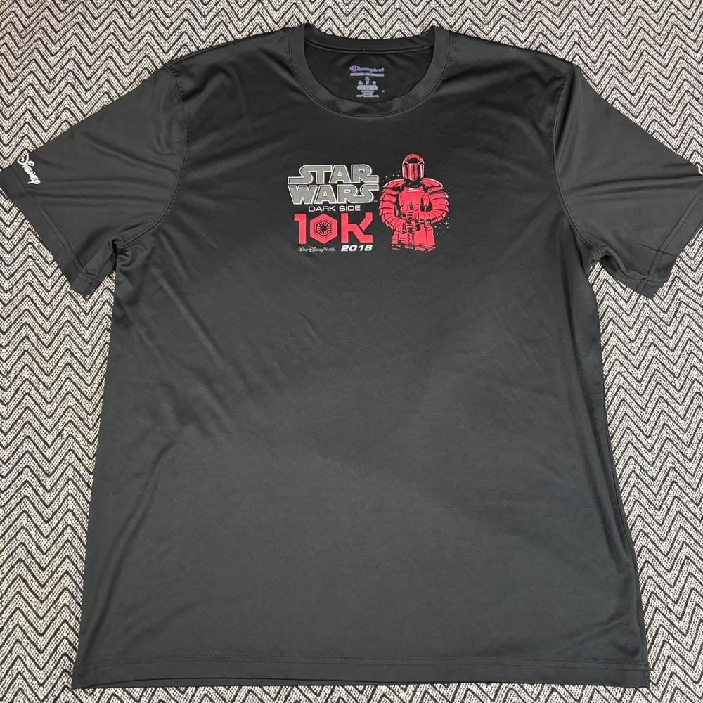 Run Disney 2018 Star Wars 10K Champion  Men's Race Shirt